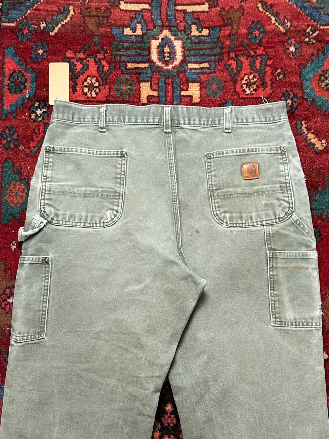 OG 칼하트 B136 더블니 MOS 칼하트 썩블니 모스그린 상품이미지6