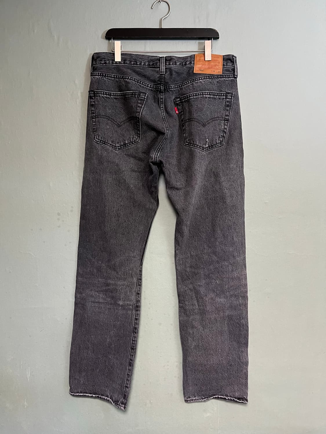 리바이스 501셀비지 32x32 Black Washed 상품이미지2