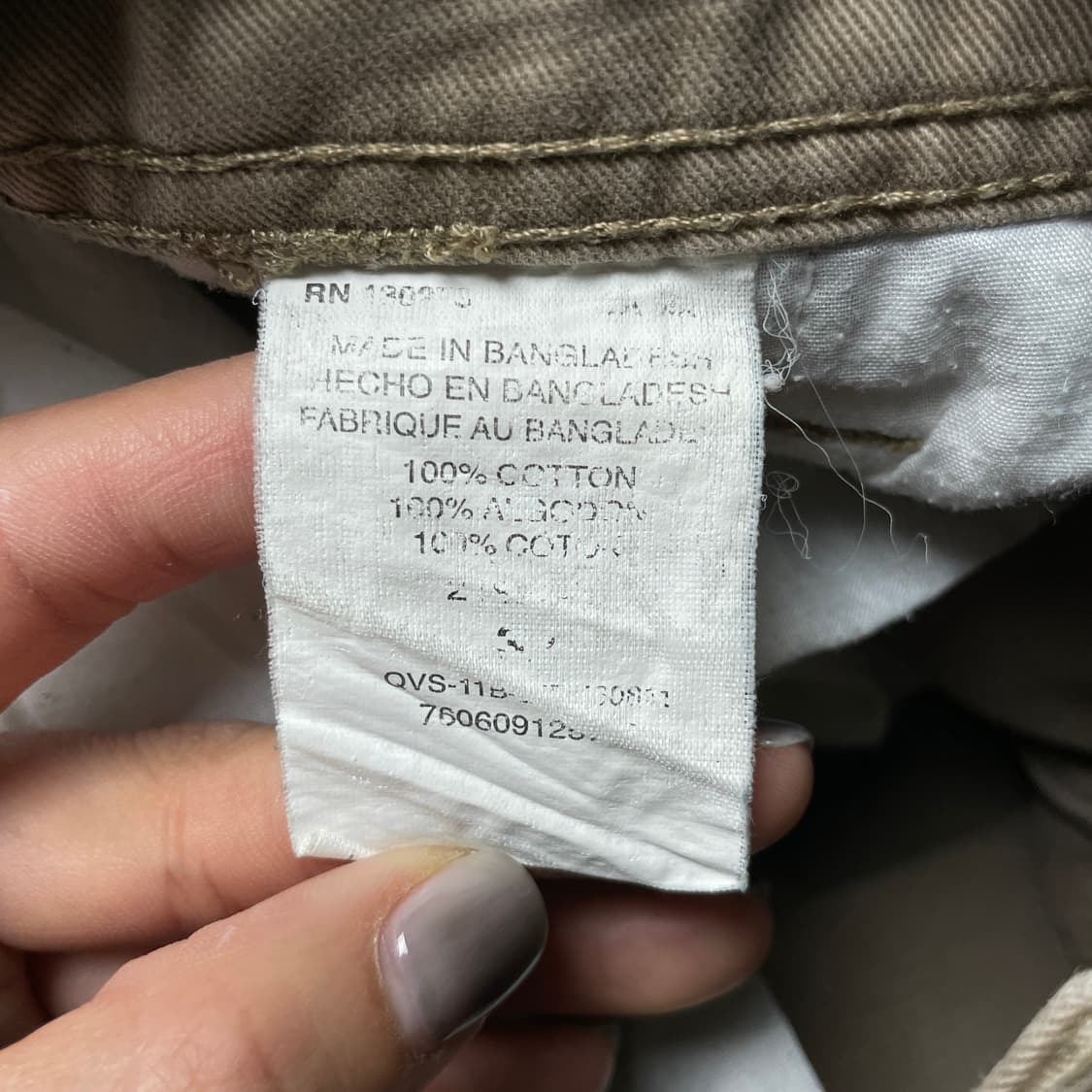 LEE 리 빈티지 베이지 카고 하프 팬츠 A00782 상품이미지10