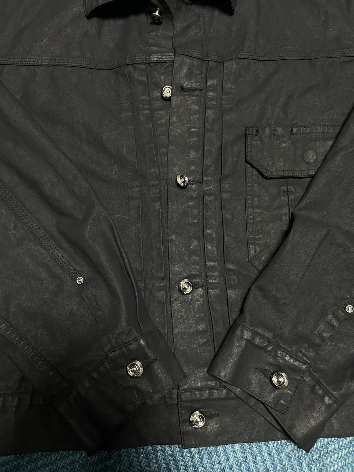 [2,3] 포그서비스 코팅 밀리터리 셋업 (자켓,플레어진) 상품이미지6