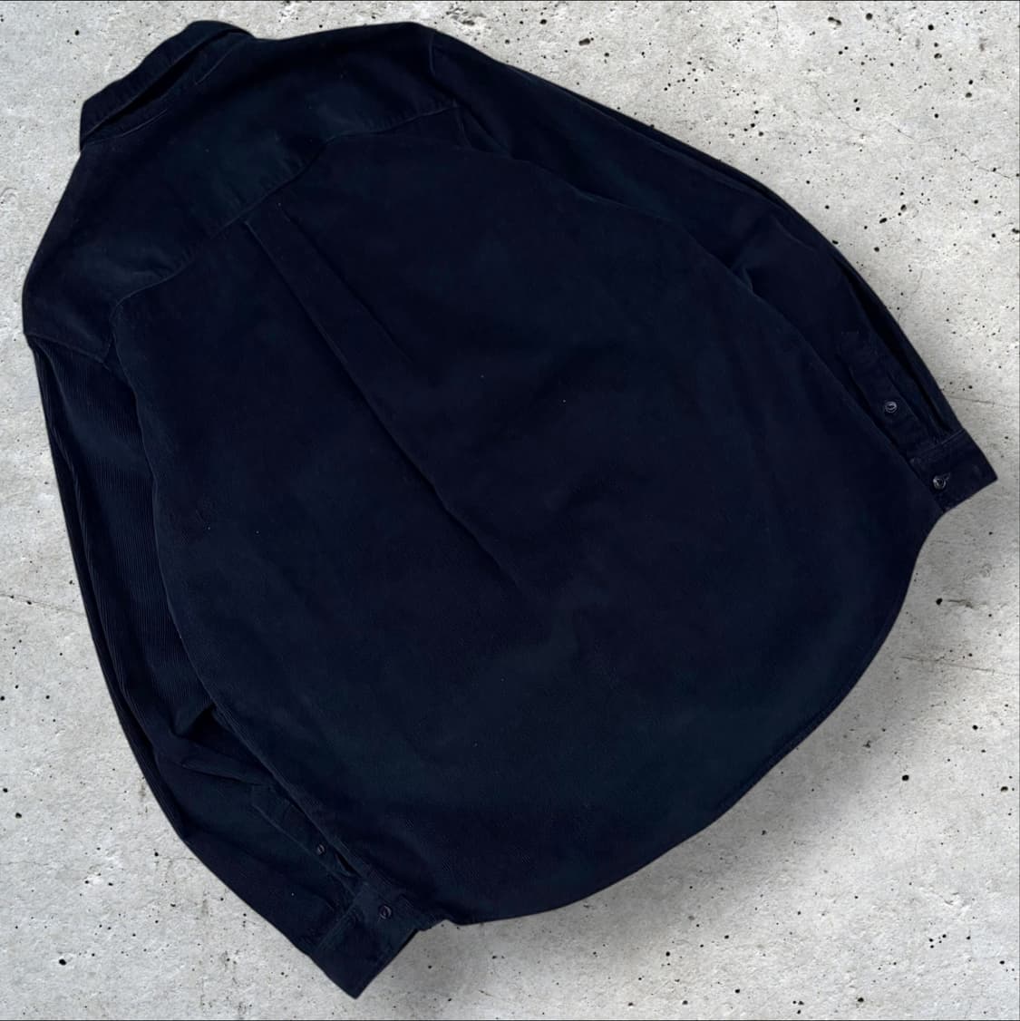 [XL] 캉골 네이비 코듀로이 셔츠 B419 상품이미지2