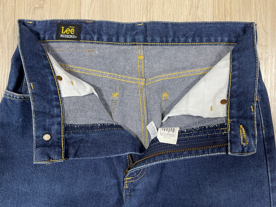 30) 90's Lee X 에드윈 진청 데님팬츠(일본제) 상품이미지6