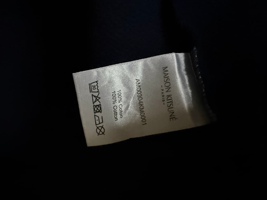 메종키츠네 19ss 후드집업 네이비 상품이미지5