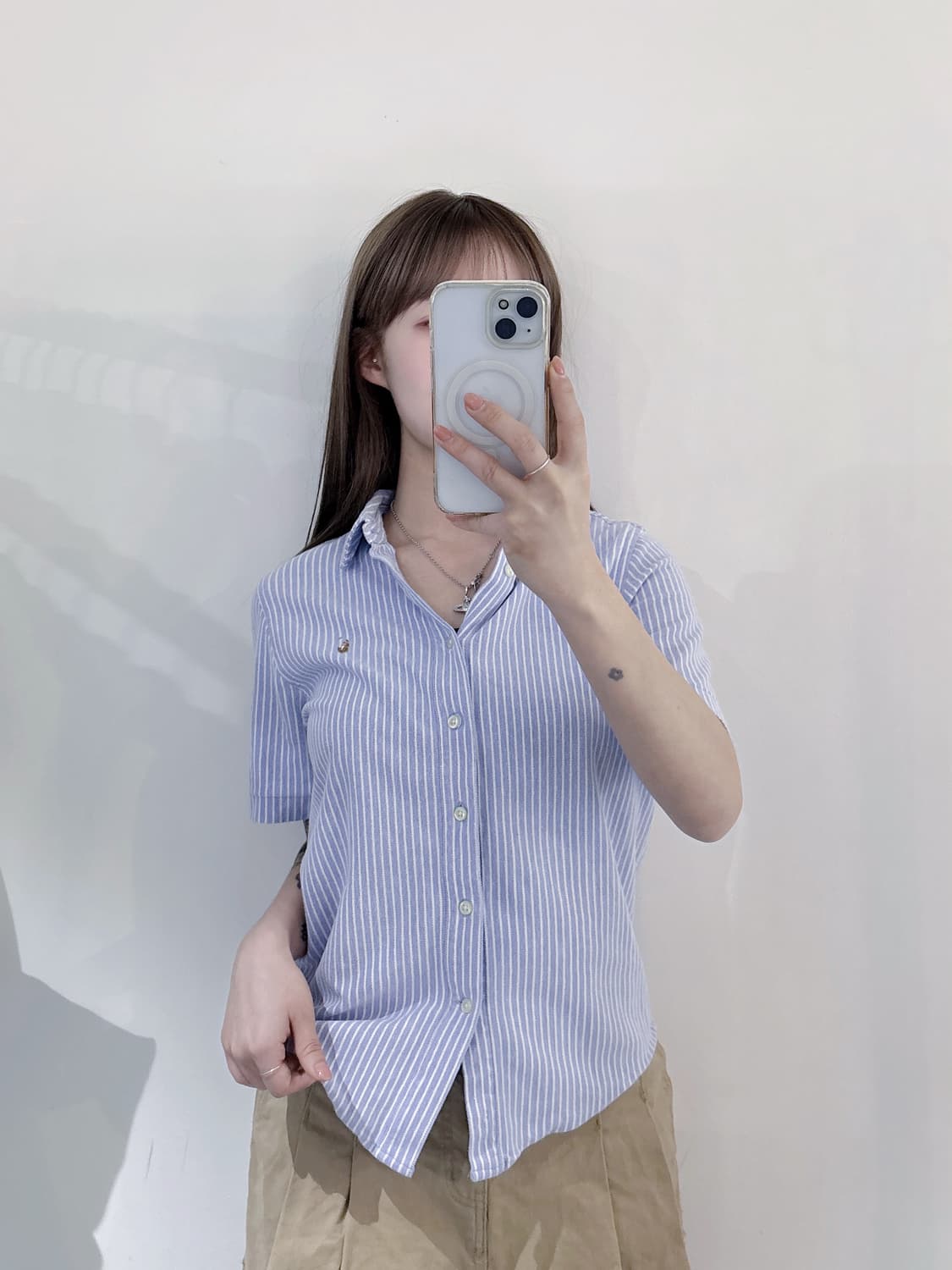 폴로랄프로렌 멀티포니 스트라이프 반팔 셔츠 상품이미지2