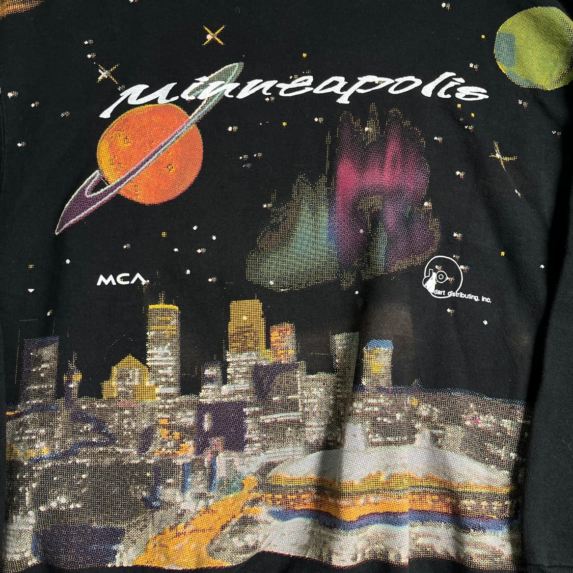 Minneapolis MCA 프린트 스웻셔츠 맨투맨 90s 상품이미지3