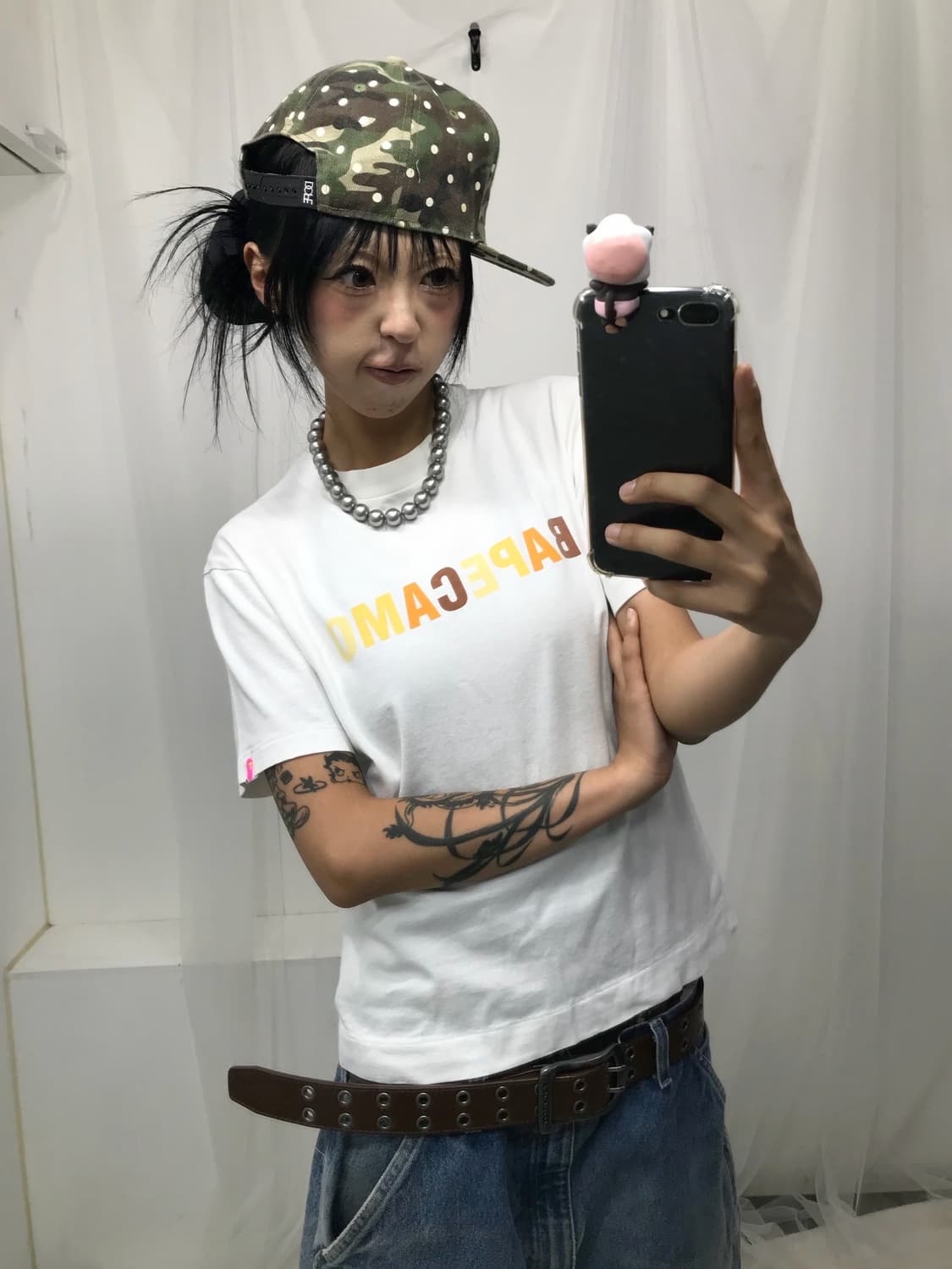 ⭐️ 베이프 카모패턴 프린팅 반팔 티셔츠 ⭐️ 상품이미지7