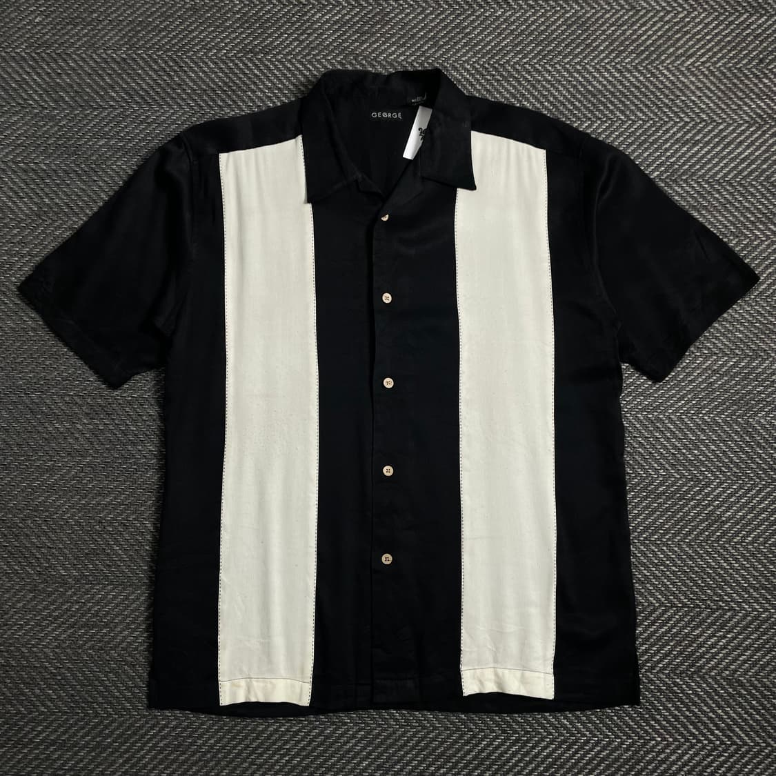 USA 오리지날 빈티지 패턴 쿠바 셔츠o 3972 상품이미지1