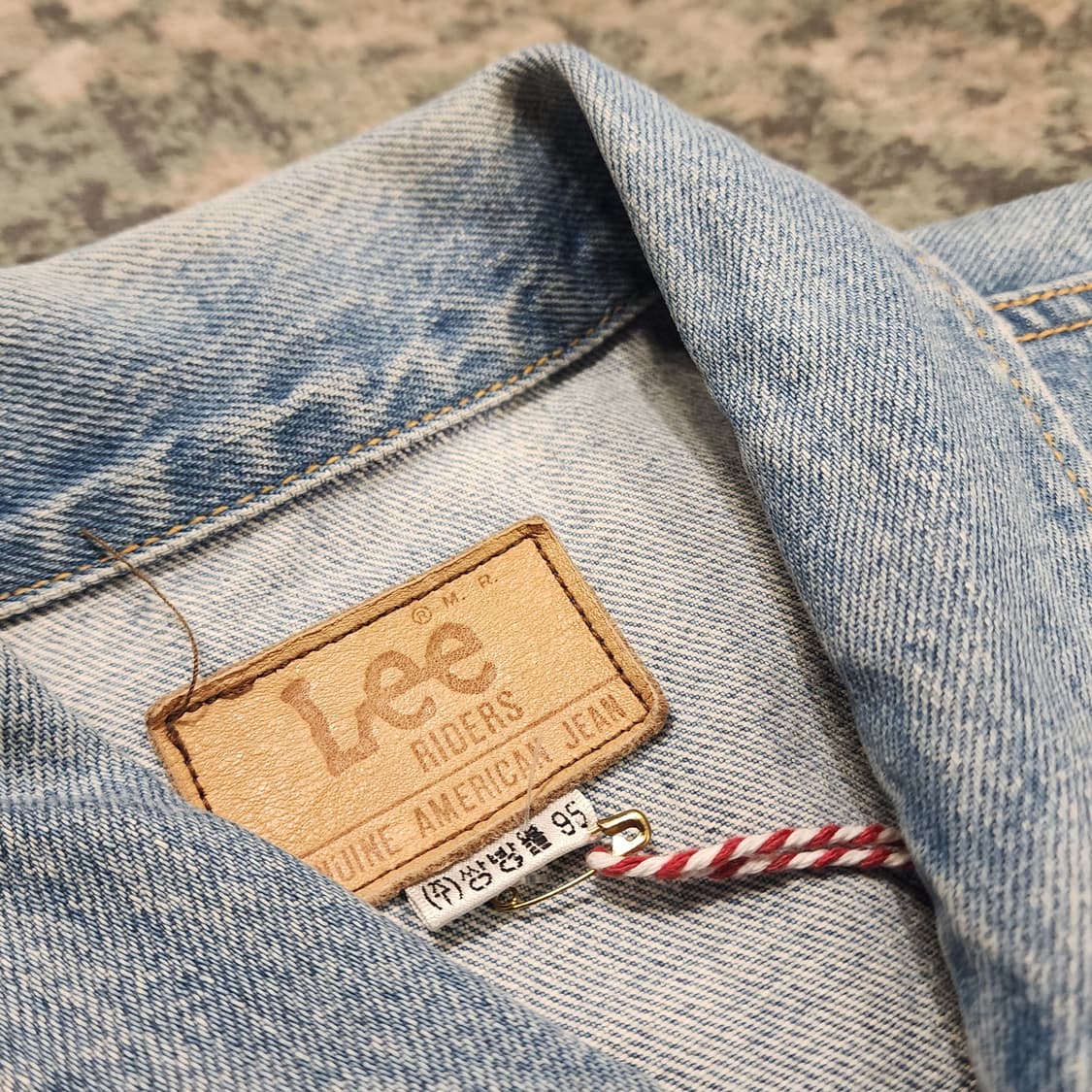 80s 오리지날 쌍방울  LEE 101-J 데님자켓 상품이미지5