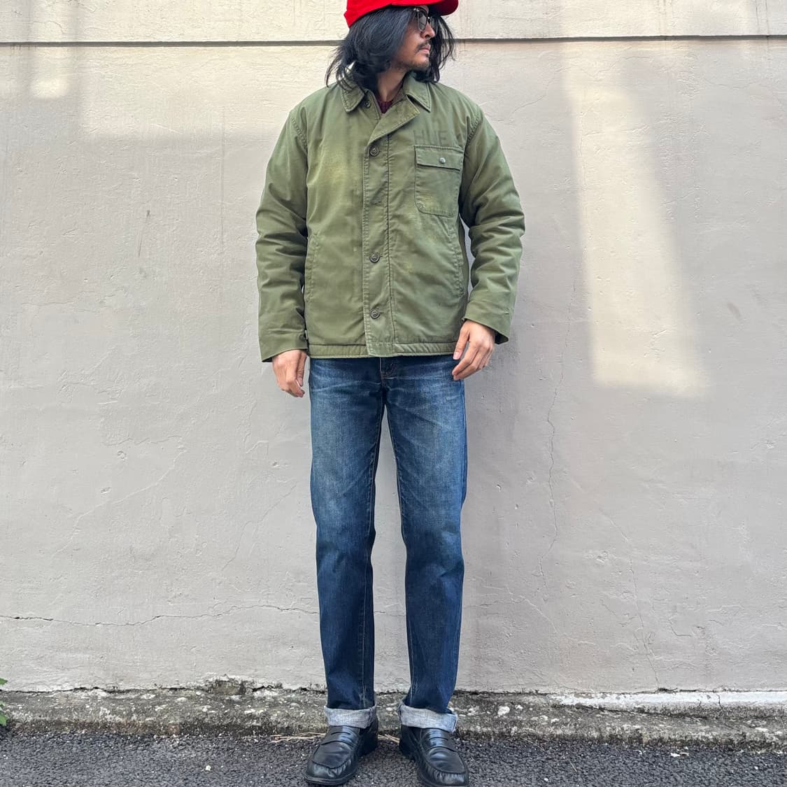 미 해군 A-2 덱 자켓 상품이미지10