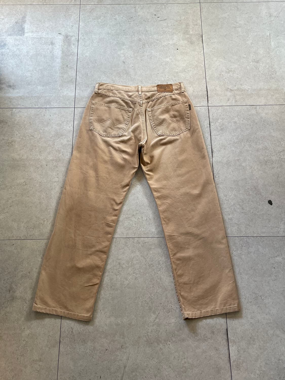EDWIN 에드윈 베이지 팬츠 상품이미지1