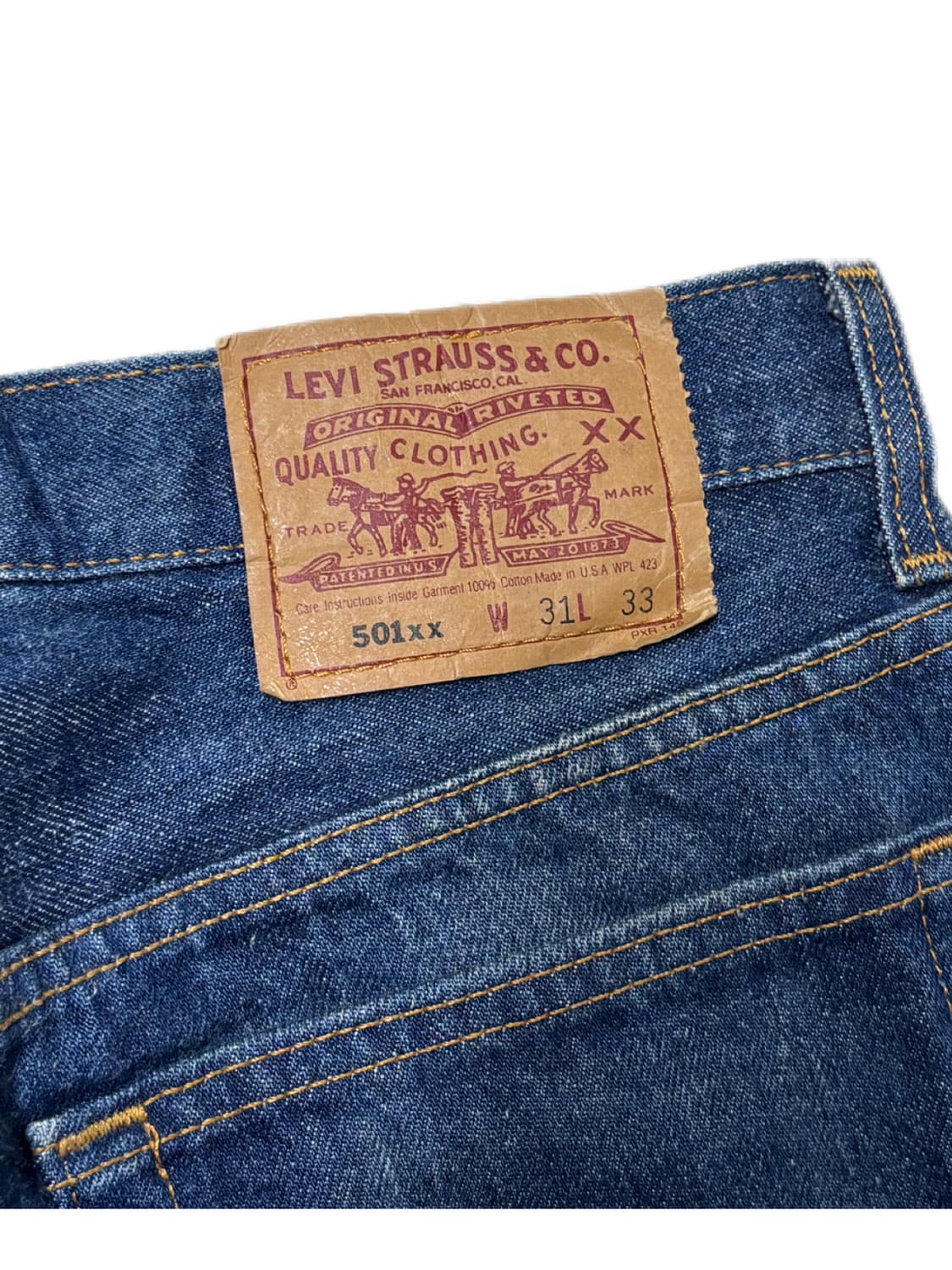 90‘s Levi’s 501xx USA Denim pants 상품이미지6