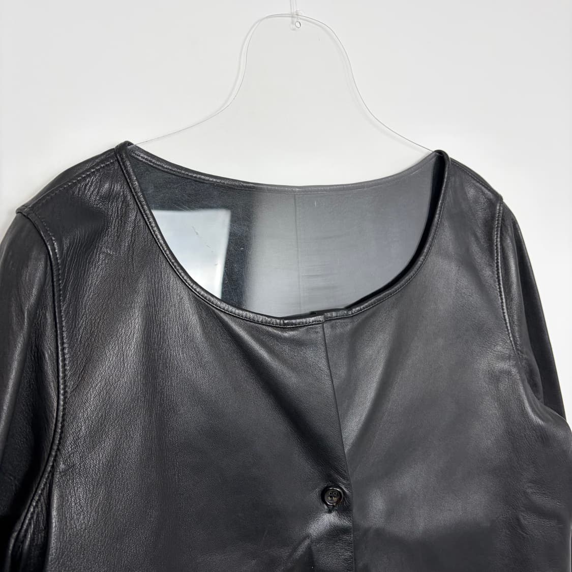 질샌더 jil sander 가죽 셔츠 자켓 상품이미지2