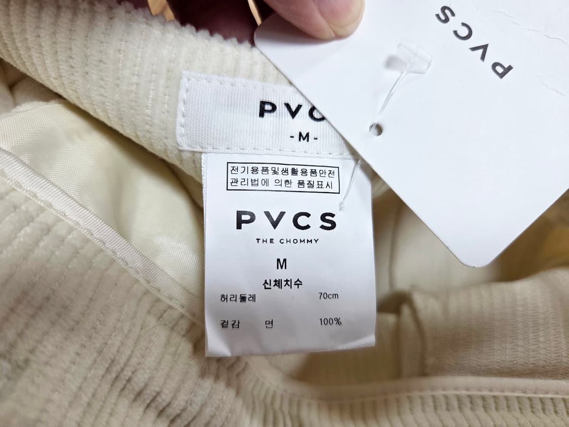 프븏스(PVCS) 코듀로이 롤업쇼츠 66 새상품 상품이미지6