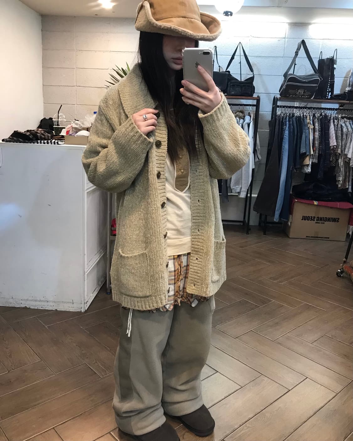 ♫ 베이지 쿠마 코디 🐻 (3p) 상품이미지1