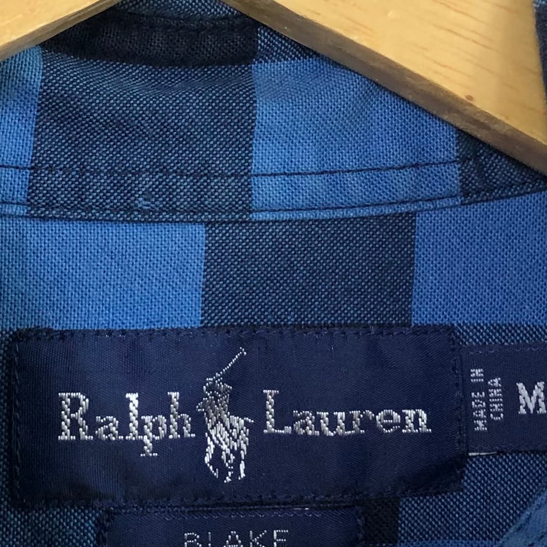 100 폴로 옥스포드 체크 셔츠 상품이미지3