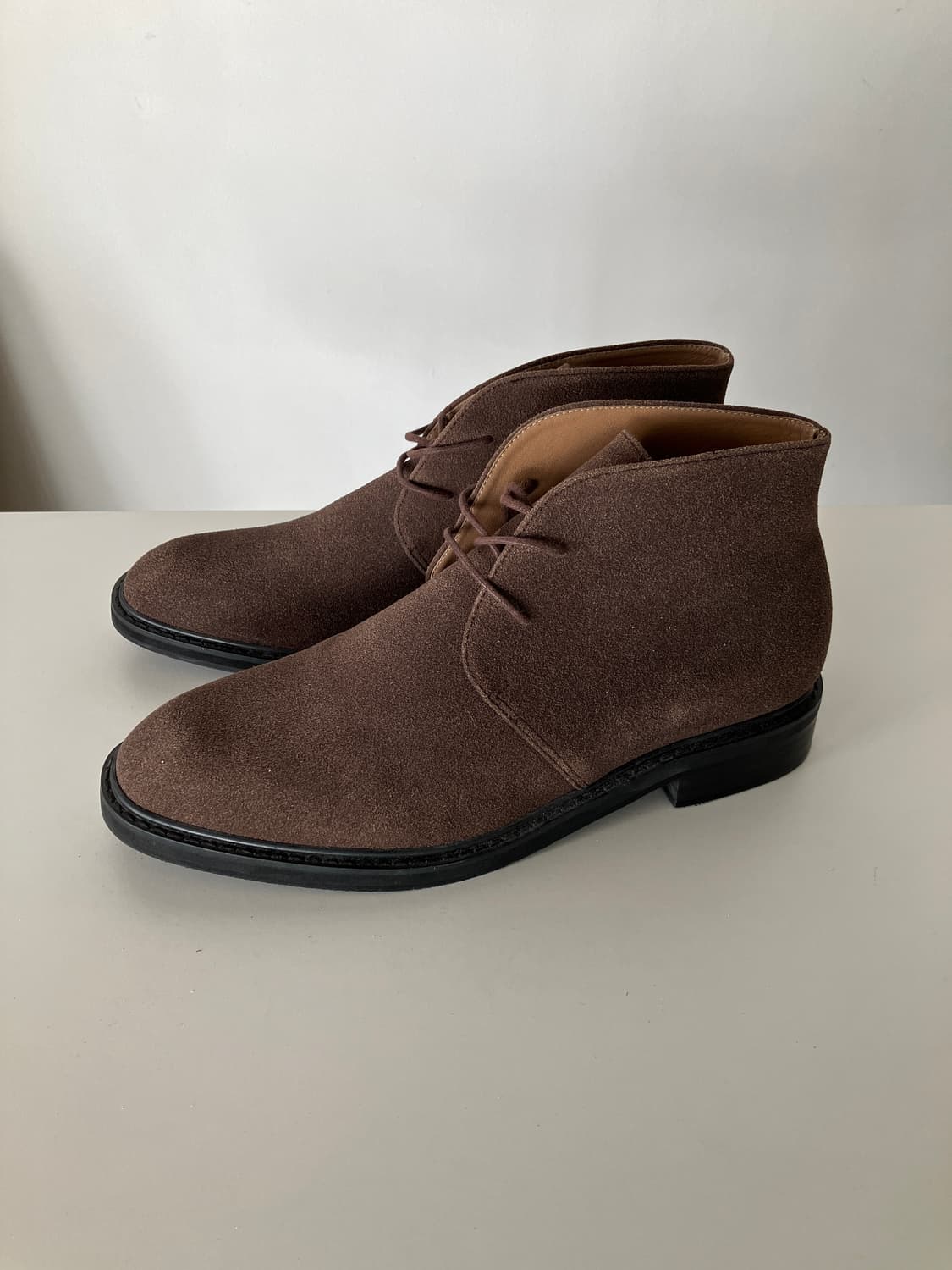 스웨이드 처카 부츠 모카브라운 280 상품이미지5