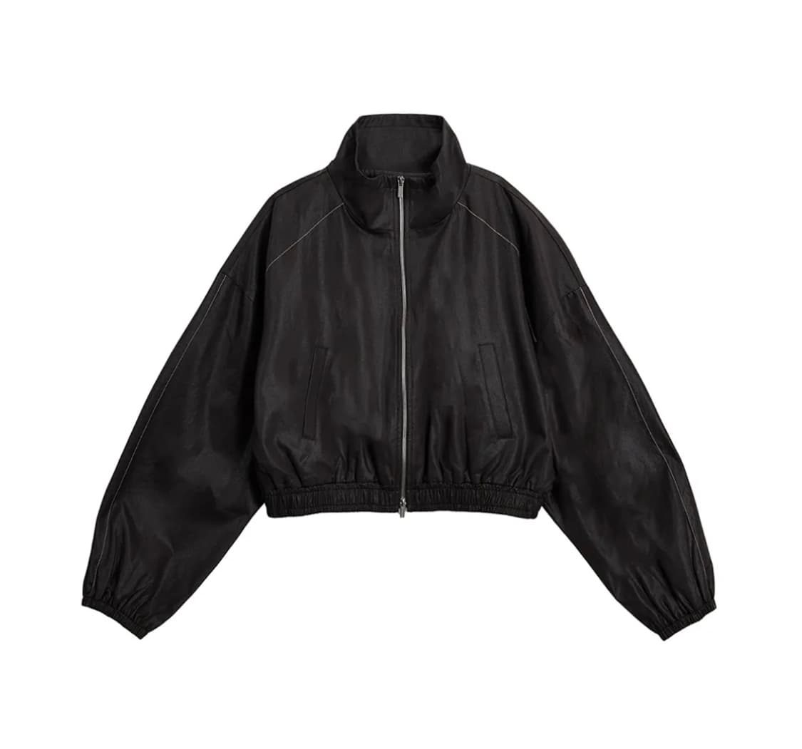 마뗑킴MATIN ROUGH COATING CROP BOMBER 자켓 상품이미지1
