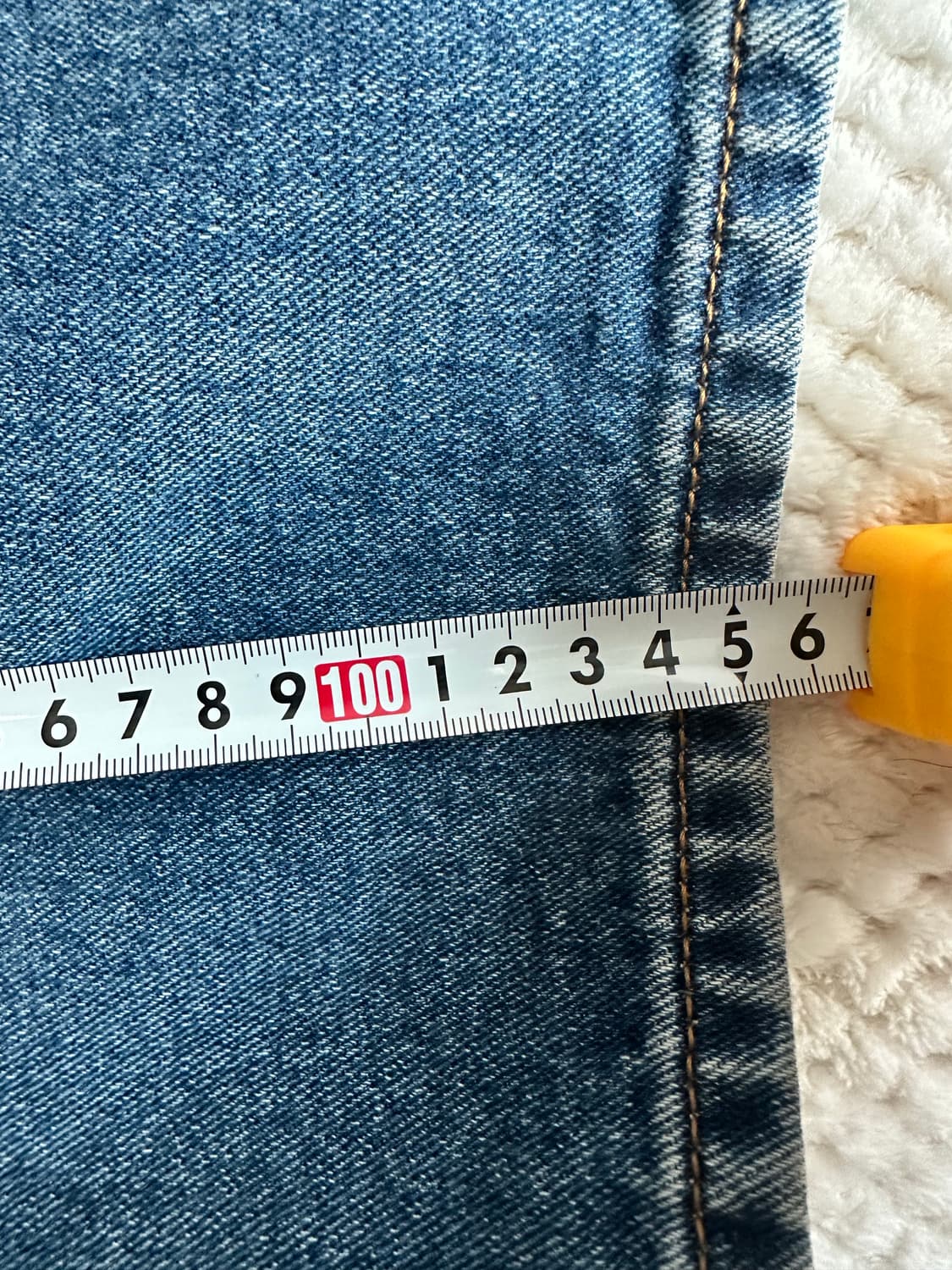 탑텐 세미와이드핏 청바지 상품이미지3