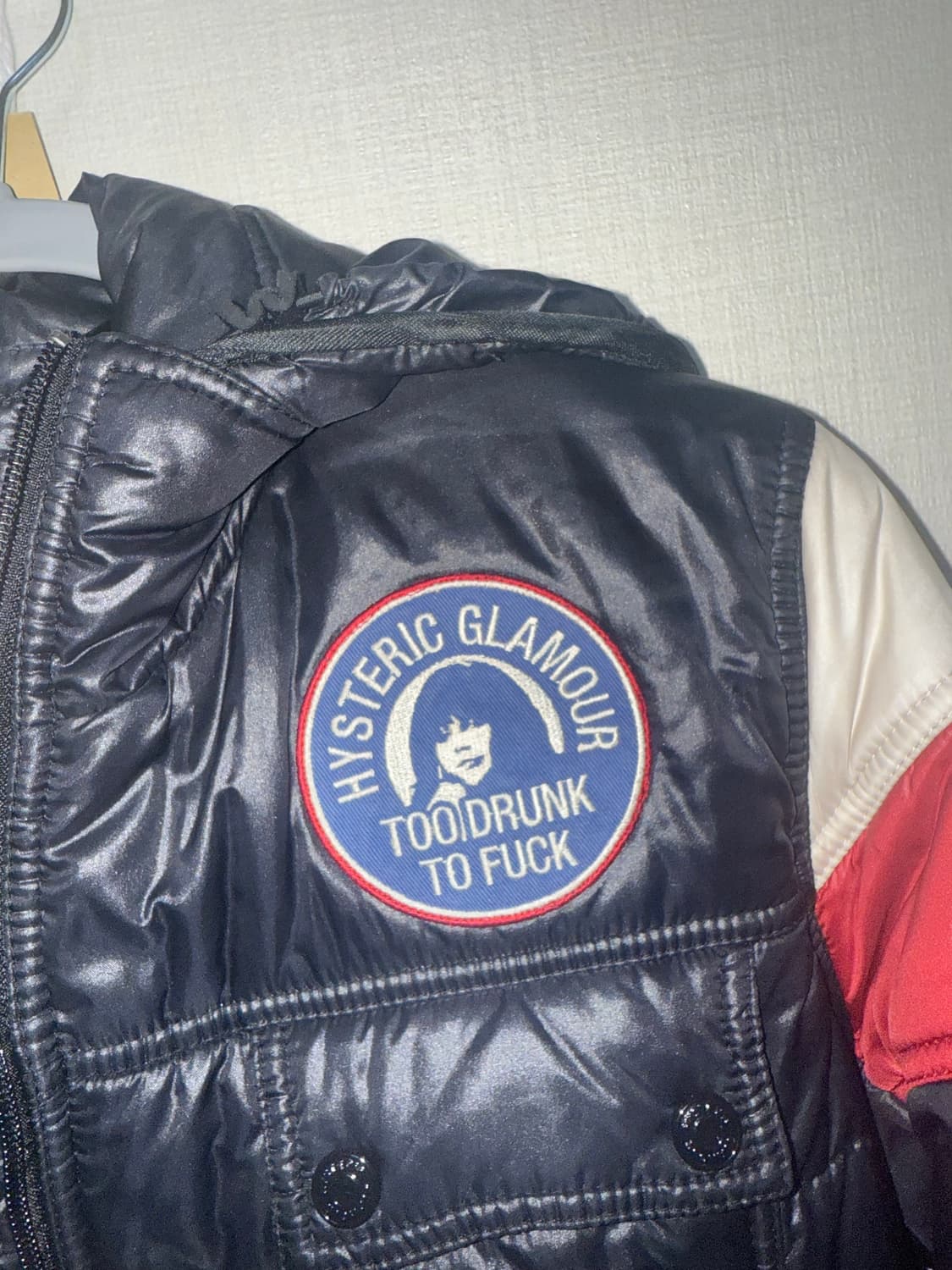 HYSTERIC GLAMOUR 히스테릭 글래머 걸스 패치 패딩 상품이미지5