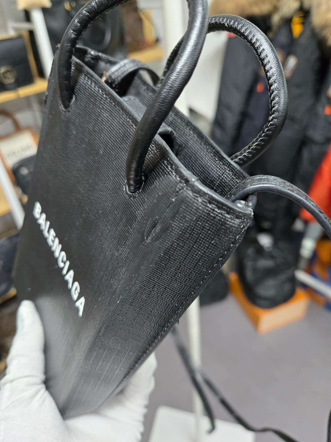 [특가][정품]발렌시아가 폰홀더백 상품이미지4