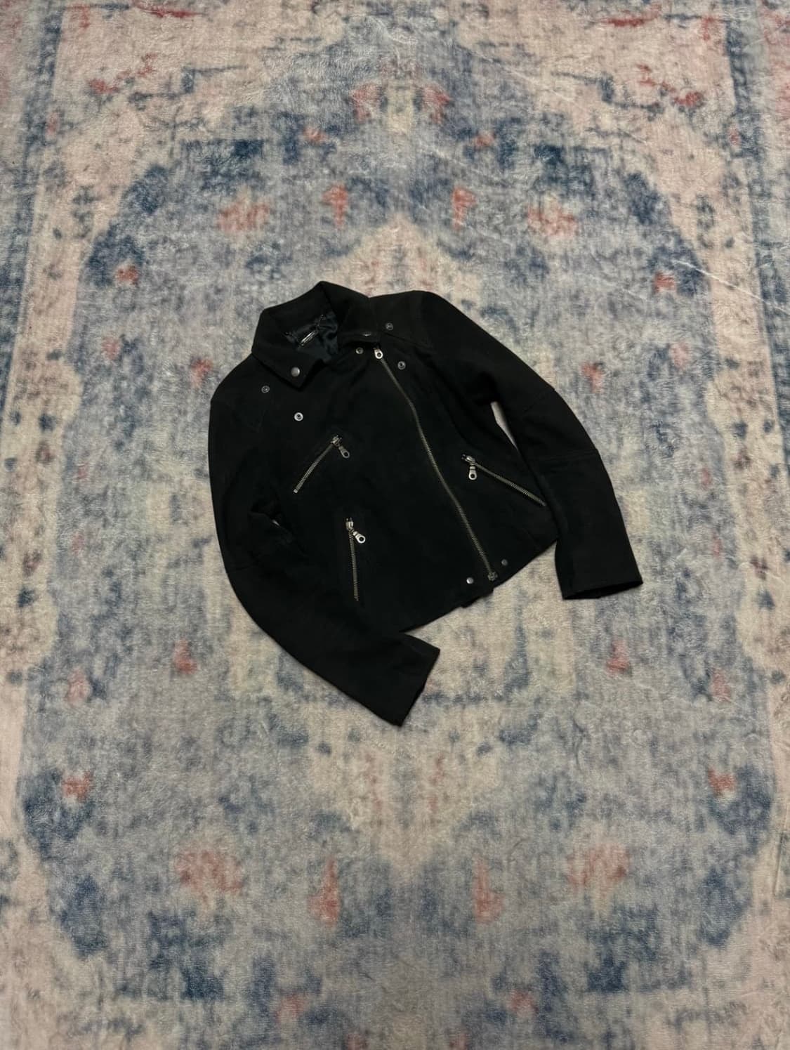 Abahouse goat skin crop rider jacket 상품이미지1