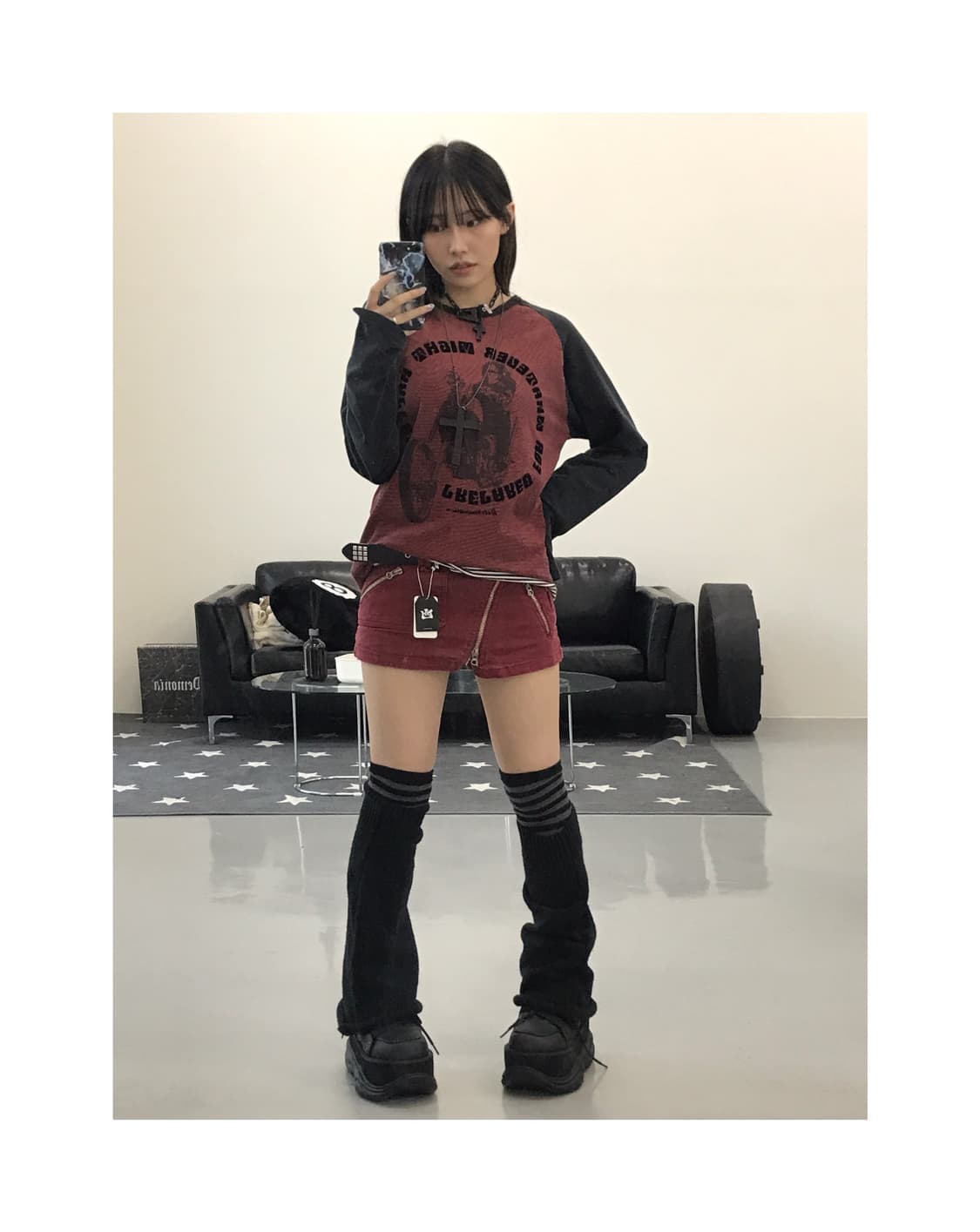 Rock Heaven Y2k Graphic Long Sleeve 상품이미지1