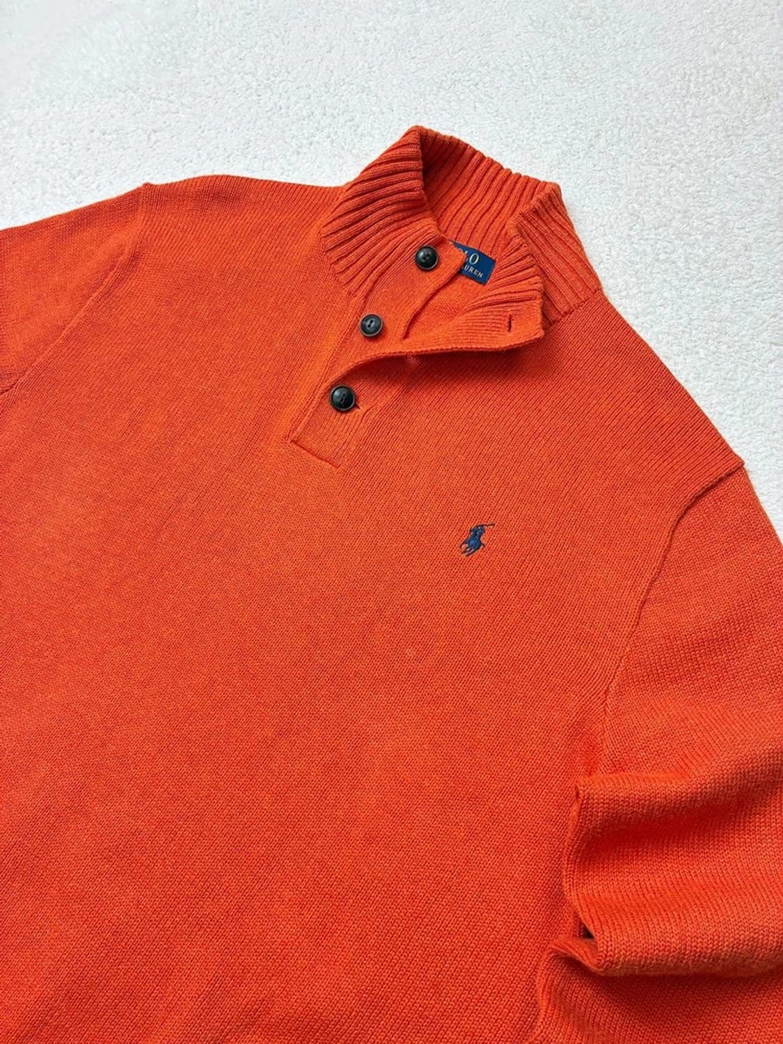 폴로 랄프로렌 00's 코튼 하프 버튼 니트 PN5912 상품이미지2