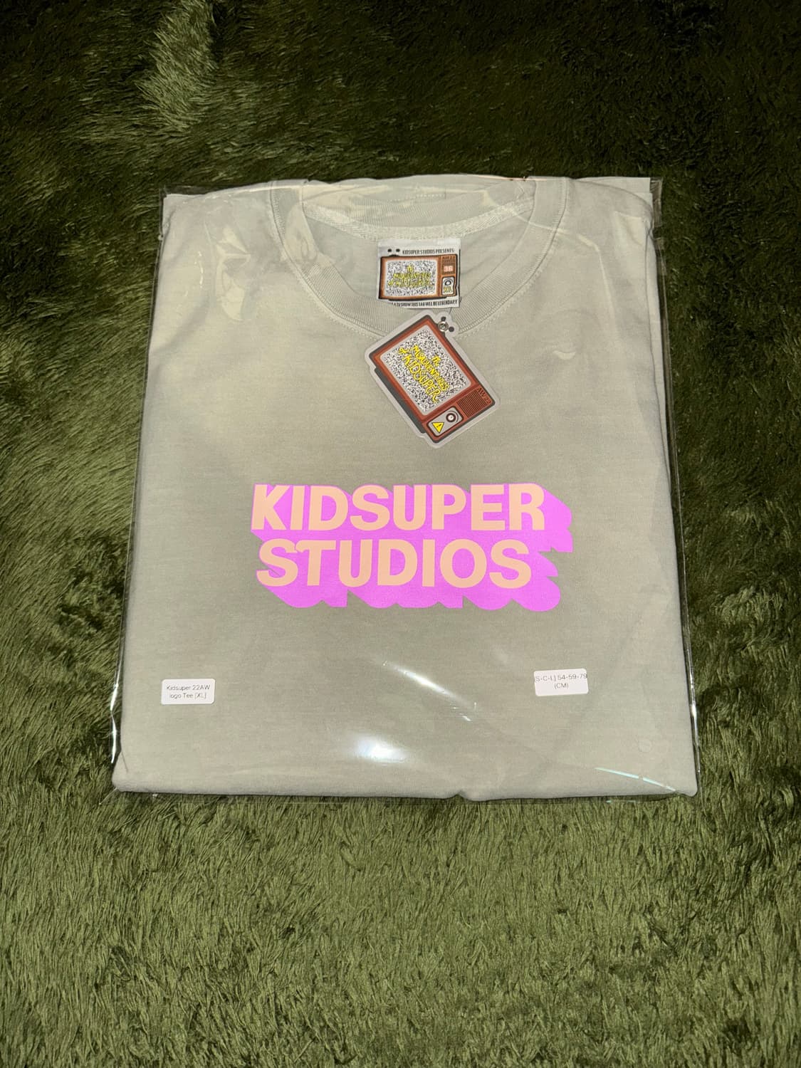 [XL] KIDSUPER 키드슈퍼 22AW 컬렉션 로고 튜블러 티셔츠 상품이미지10