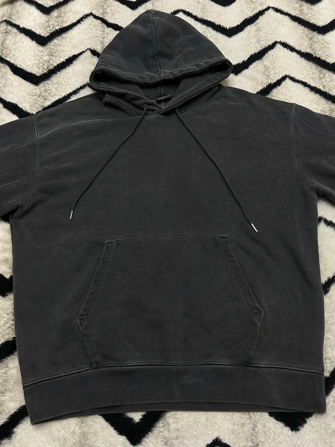 [XL]소버먼트 980g 피그먼트 후드/챠콜 상품이미지2