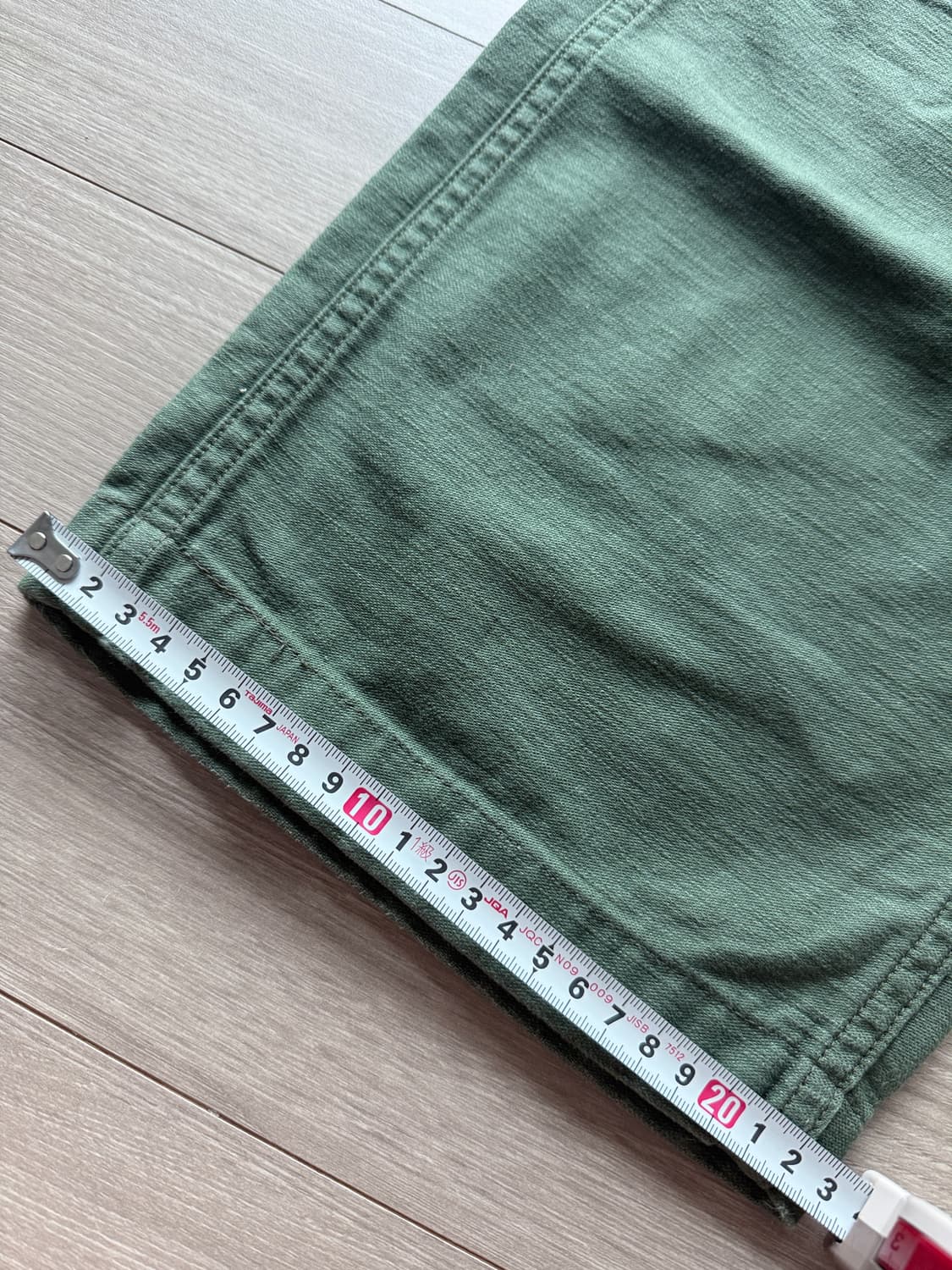 orslow 오어슬로우 퍼티그 레귤러핏 3사이즈 수선제품 상품이미지5