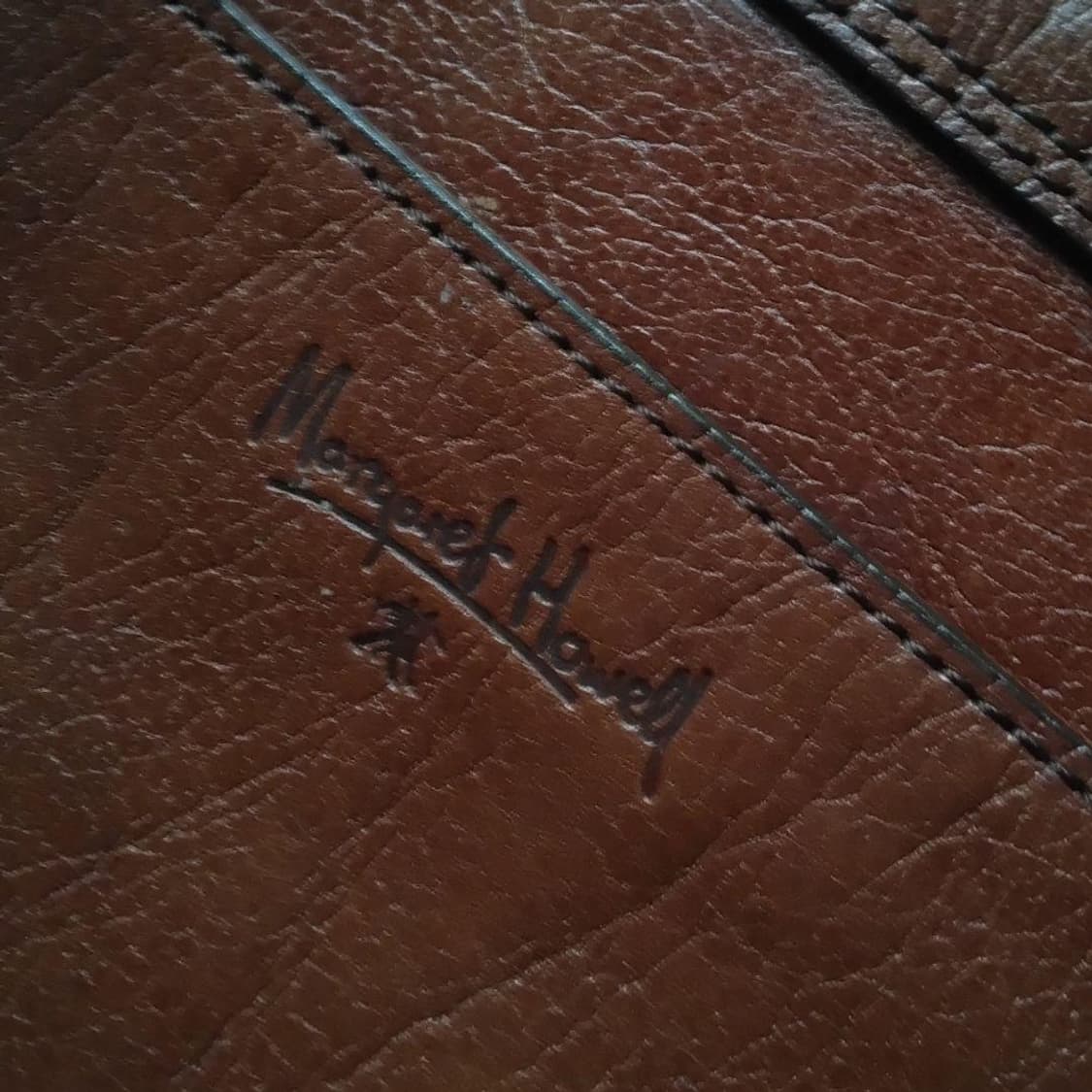 마가렛 호웰 빈티지가공 레더 토트백 상품이미지9