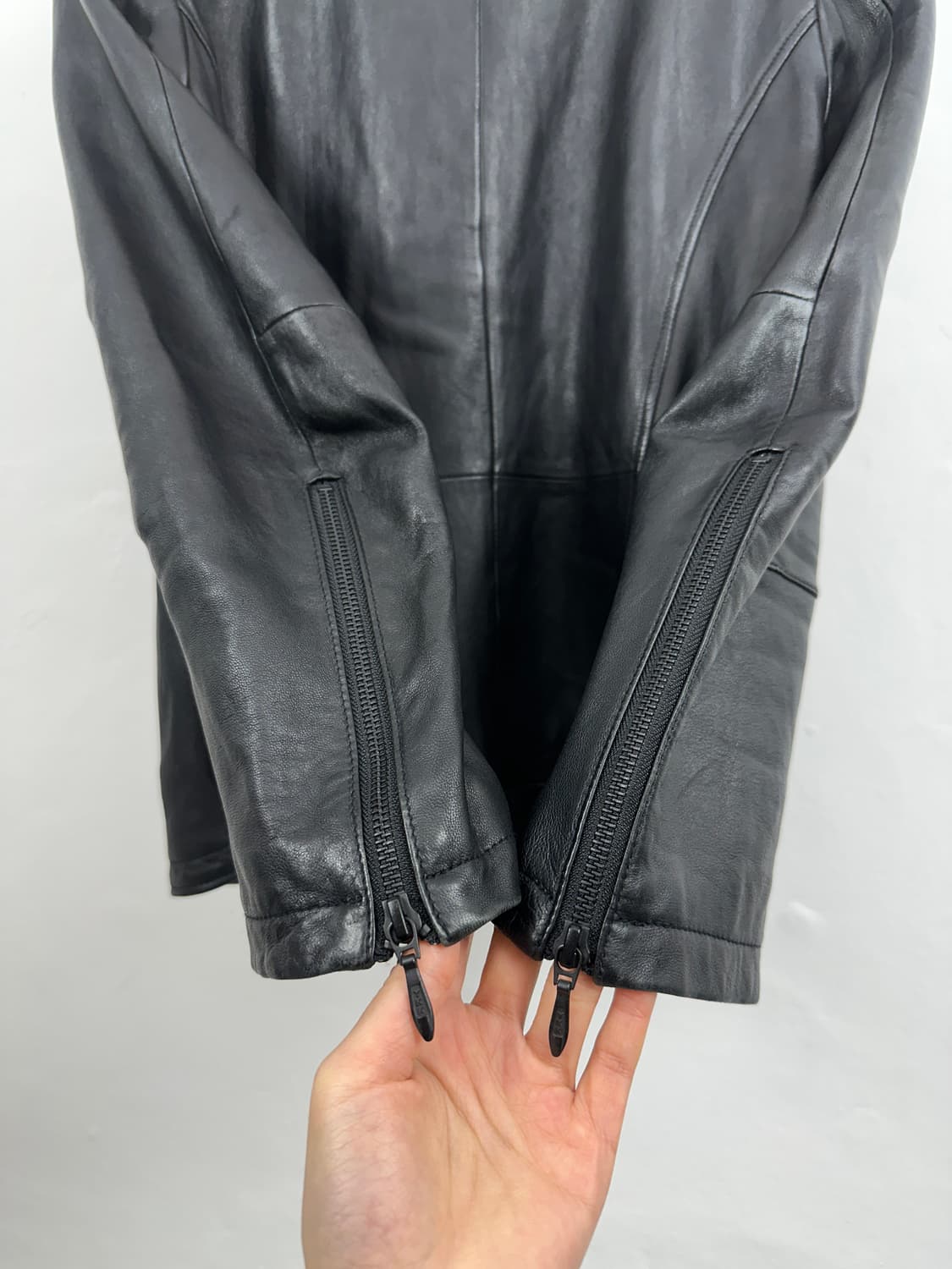 THE TWELVE Asymmetric Sheep Leather High 상품이미지10