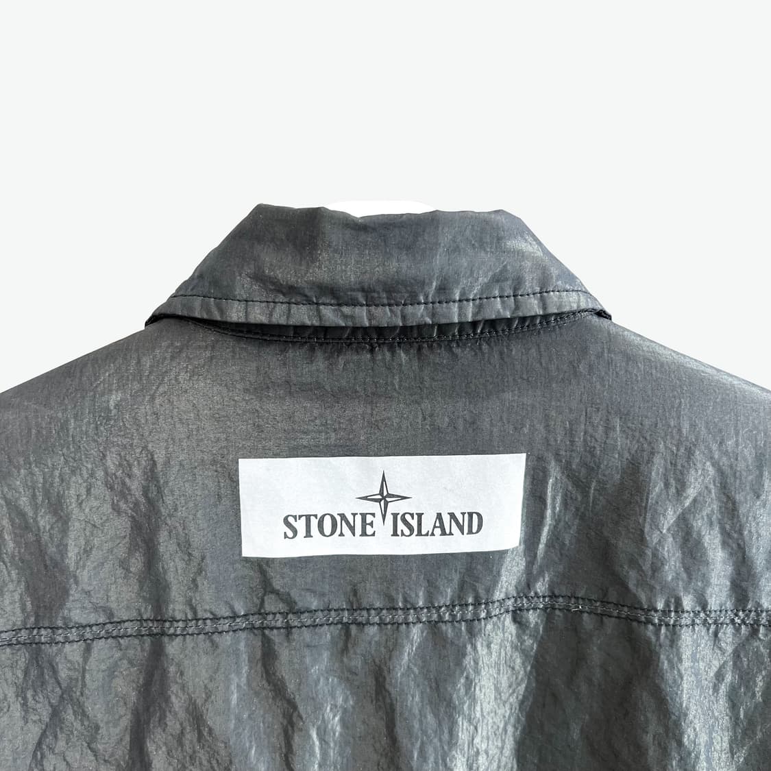 [XL] 스톤아일랜드 리플렉티브 나일론 셔츠 자켓 상품이미지4