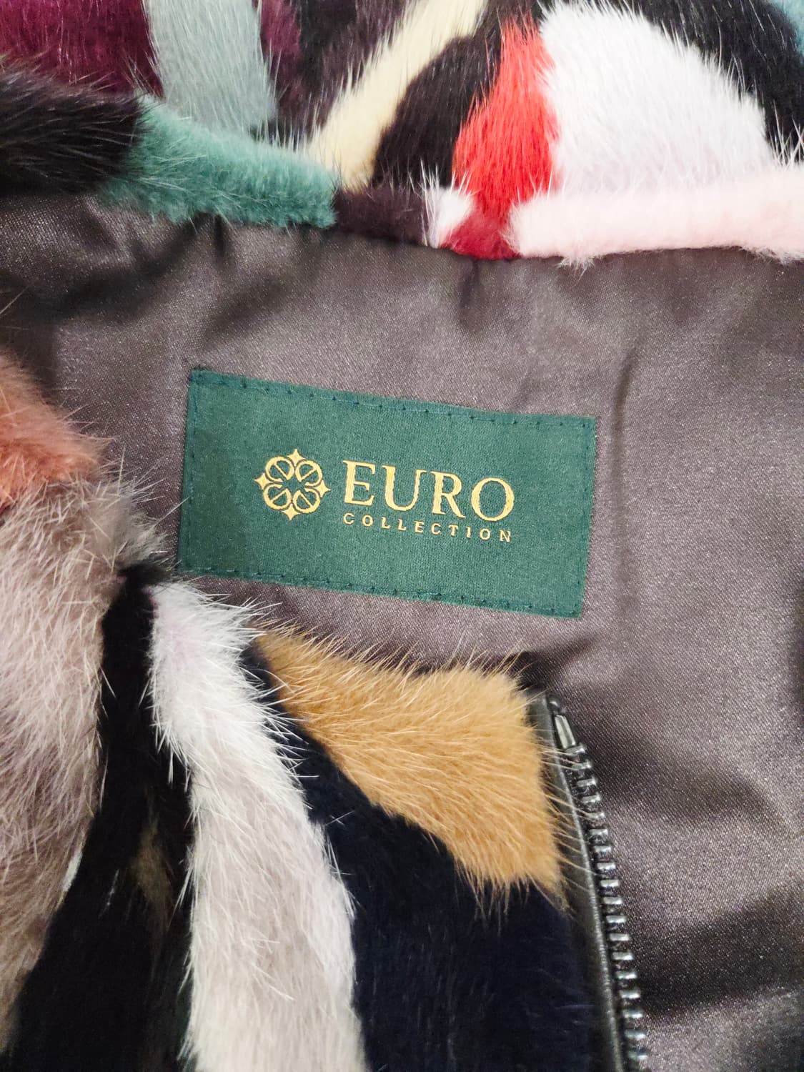 EURO COLLECTION 유로컬렉션 밍크 퍼 베스트 조끼 상품이미지6