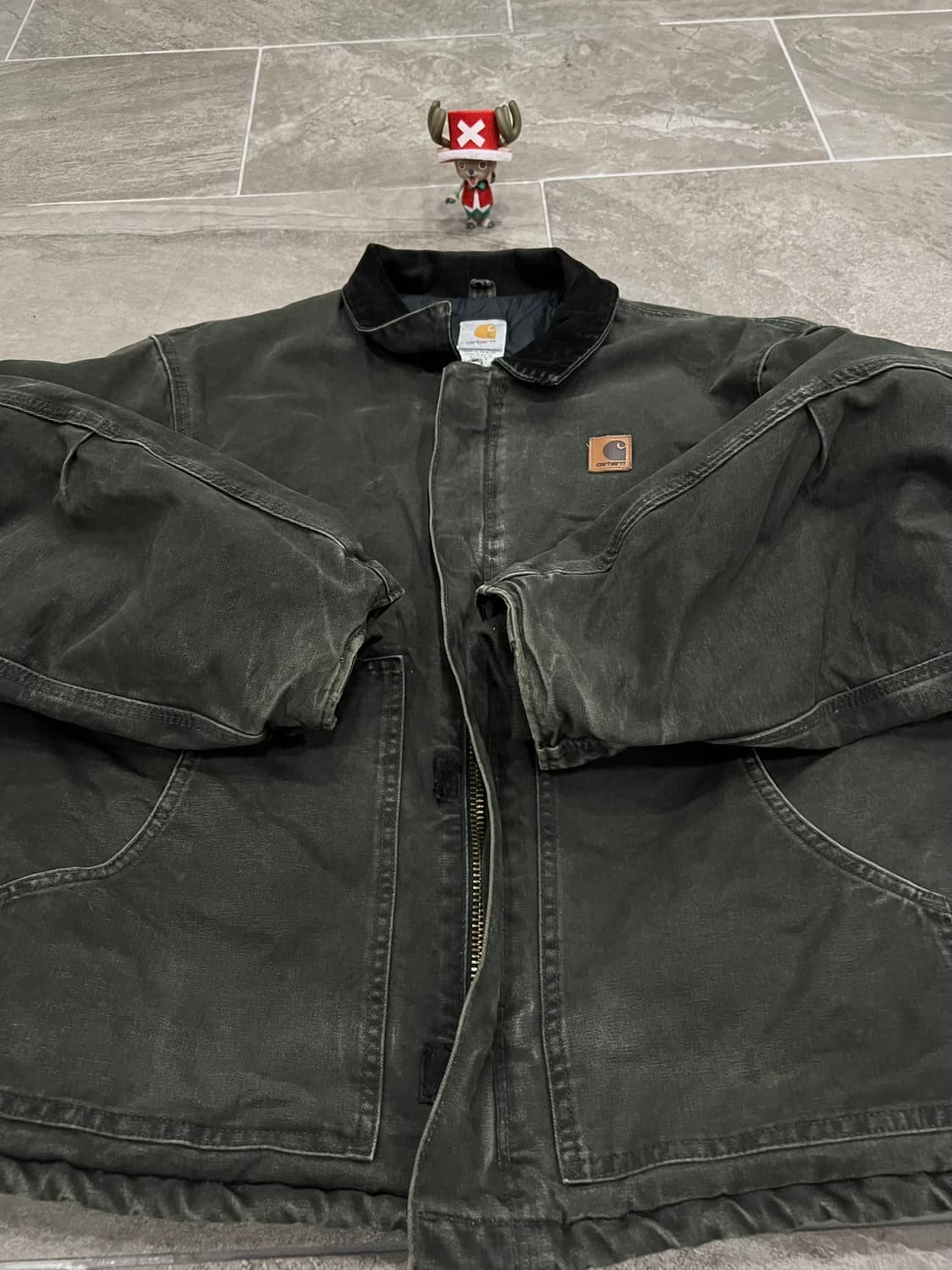 (XL) 칼하트 덕 디트로이트 자켓 J22 MOS 모스그린 상품이미지6