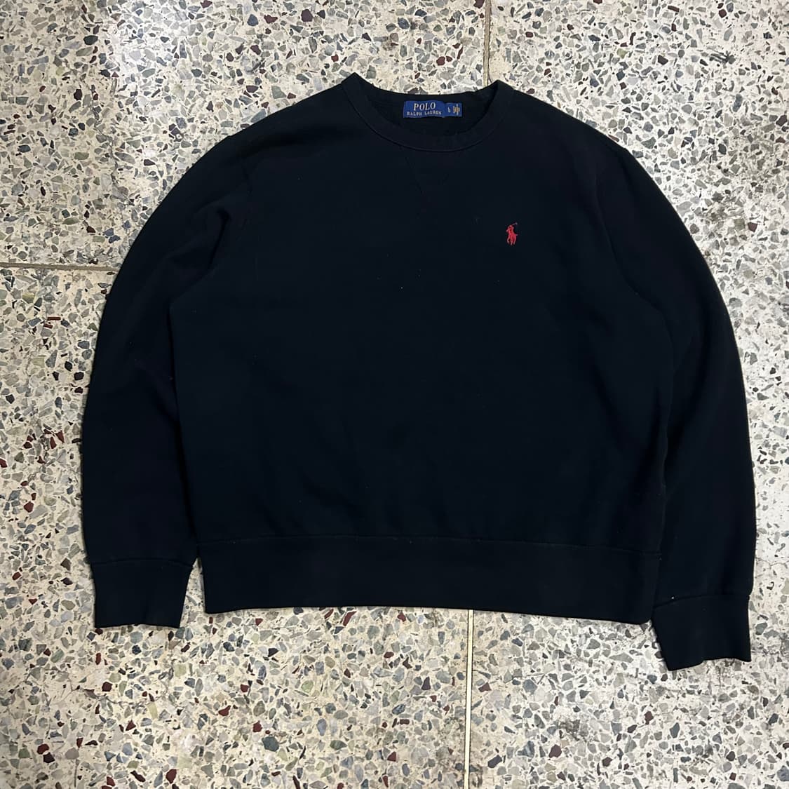 폴로 (POLO RalphLauren) 블랙 맨투맨 상품이미지1