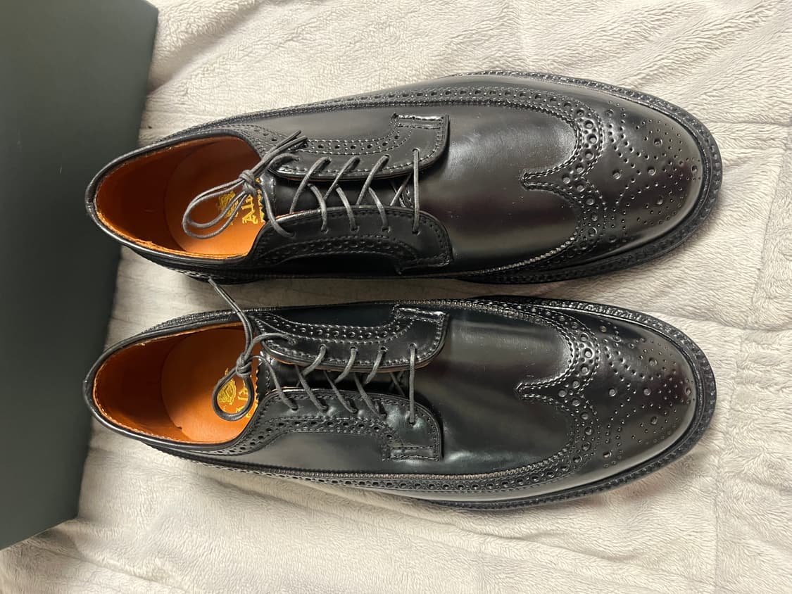 알든 윙팁 블랙 코도반 9751 9.5e 상품이미지5