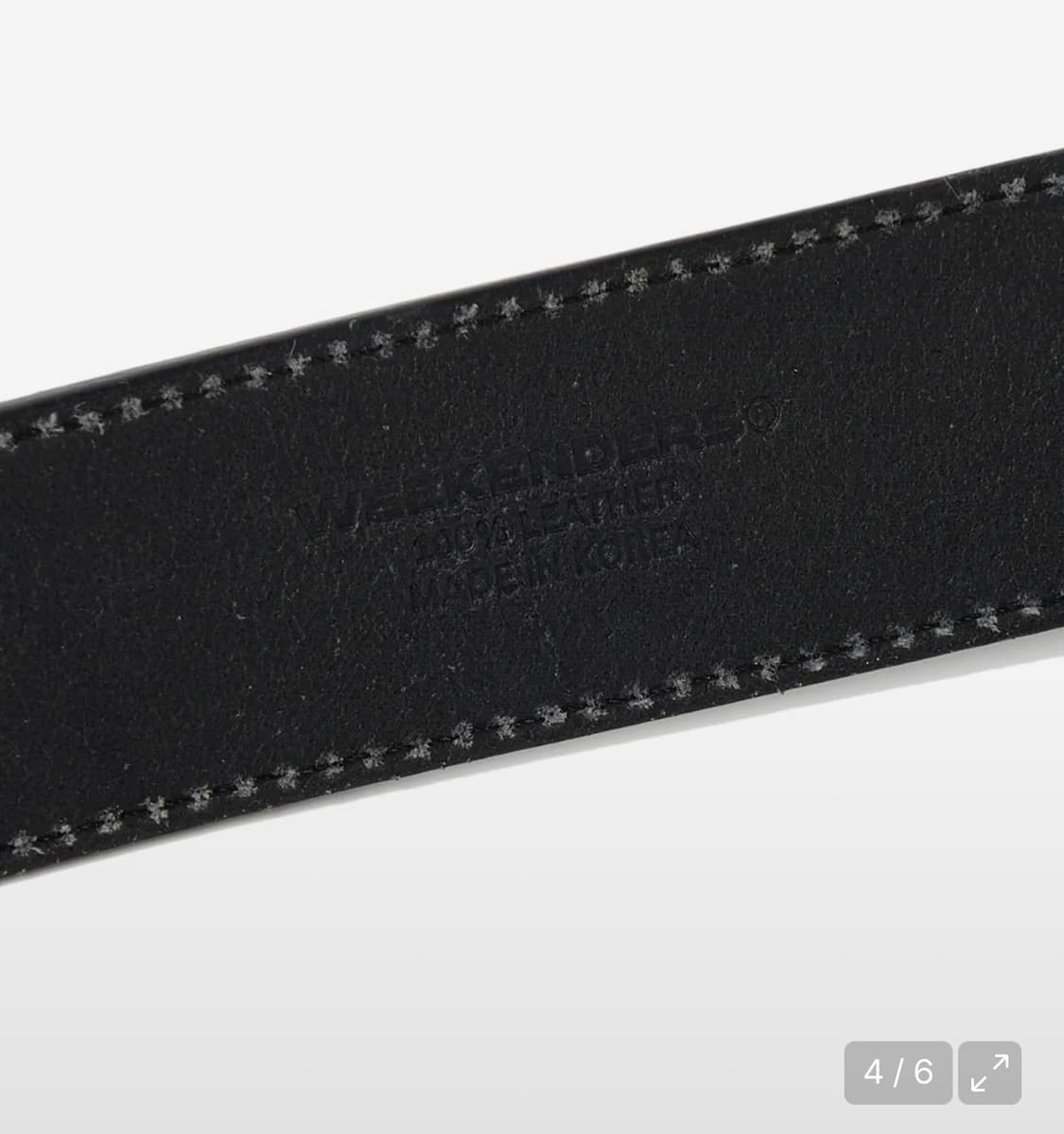 위캔더스 CROC  BELT (NAVY) 상품이미지2