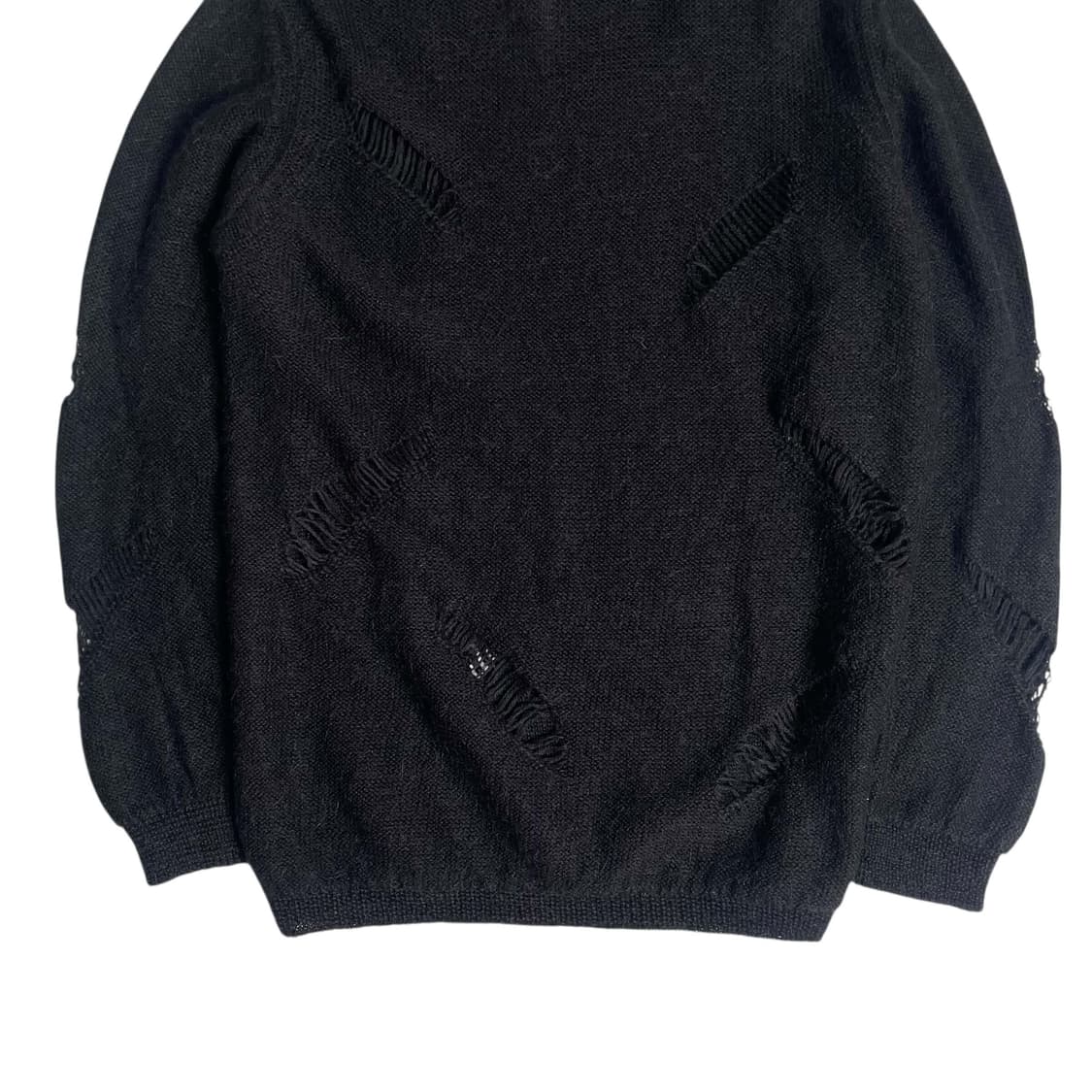 Gianni versace 알파카 100 데미지 니트(italy)   상품이미지4