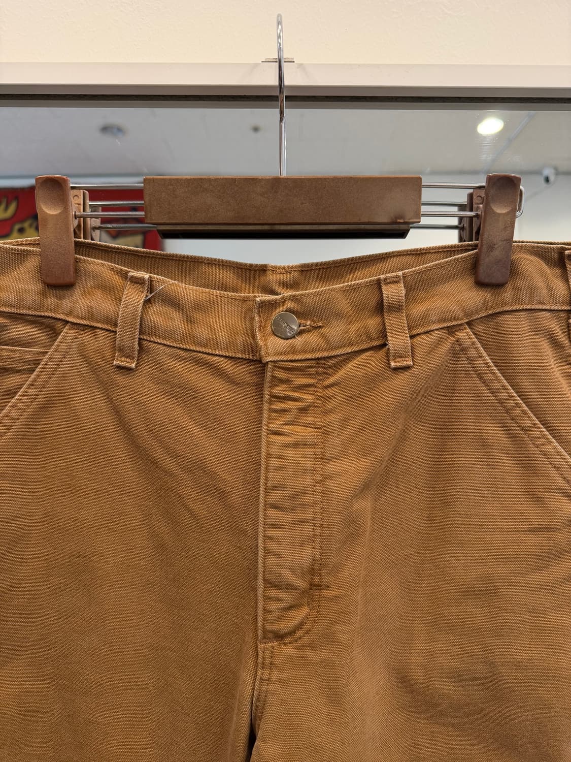 Carhartt 덕 캔버스 싱글니 플란넬 카펜터 워크 팬츠 (31) 상품이미지2