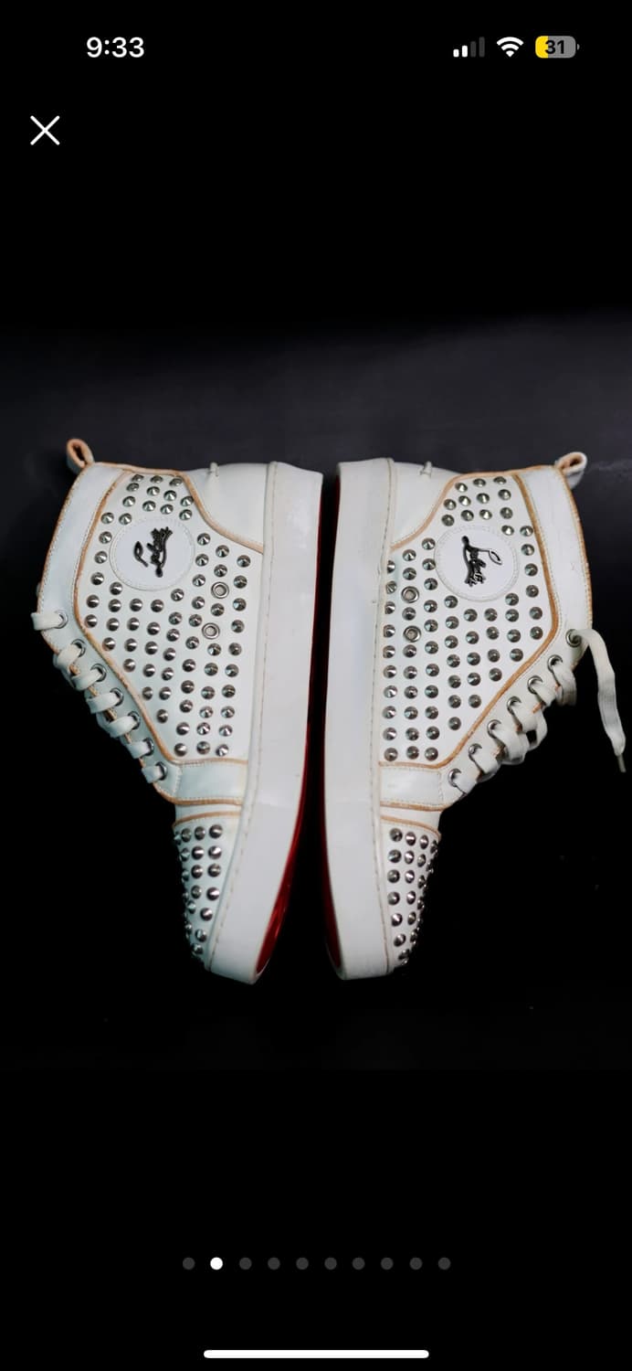 크리스찬 루부탱 스터드 하이탑 상품이미지5