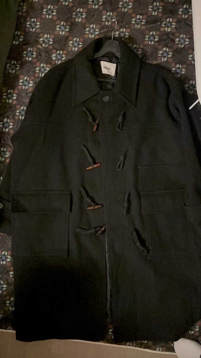 빈티지 롱떡볶이 코트 상품이미지1