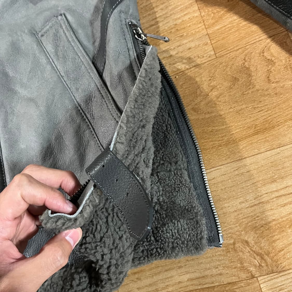 [97] 타임 무스탕 자켓 상품이미지4
