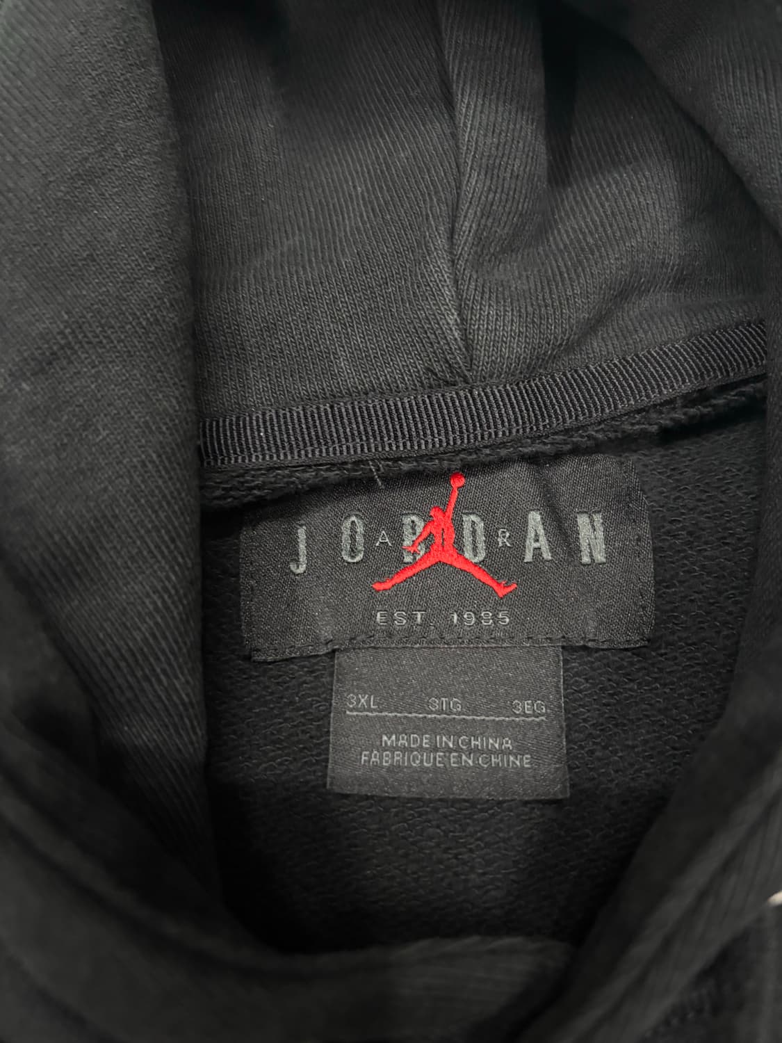 3XL 나이키 조던 에센셜 플라이트 후드티 상품이미지5