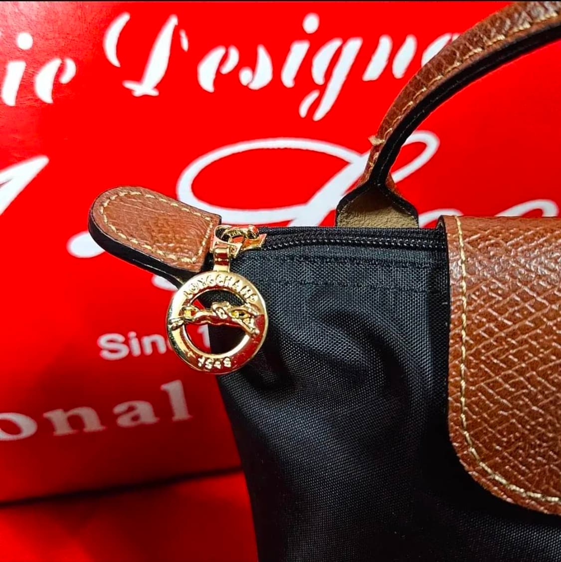 롱샴 플리아쥬 핸들 미니 파우치백 Free 상품이미지5