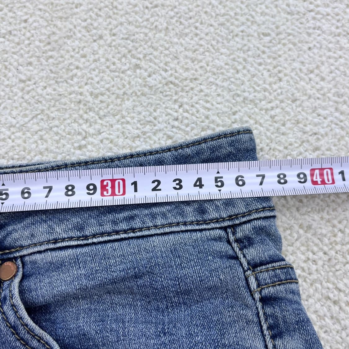 70(28) 게스 여성 일자 데님 팬츠 0325E 상품이미지5