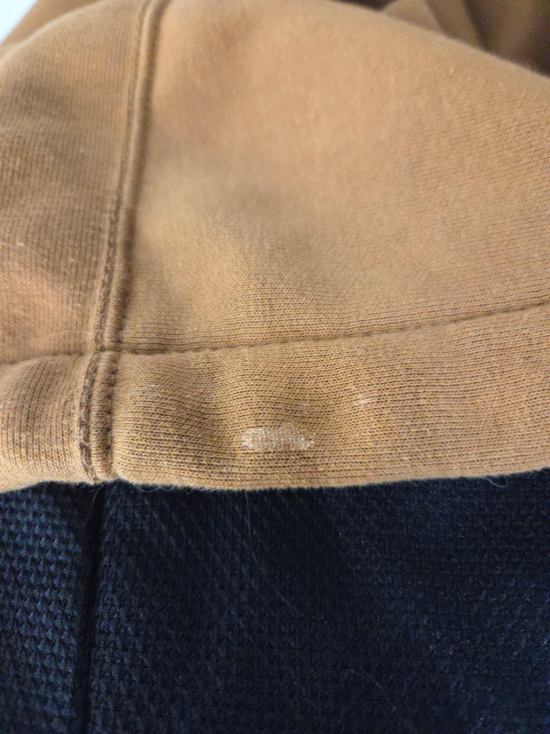 칼하트 레인 디펜더 써멀 후드 집업 브라운 상품이미지7