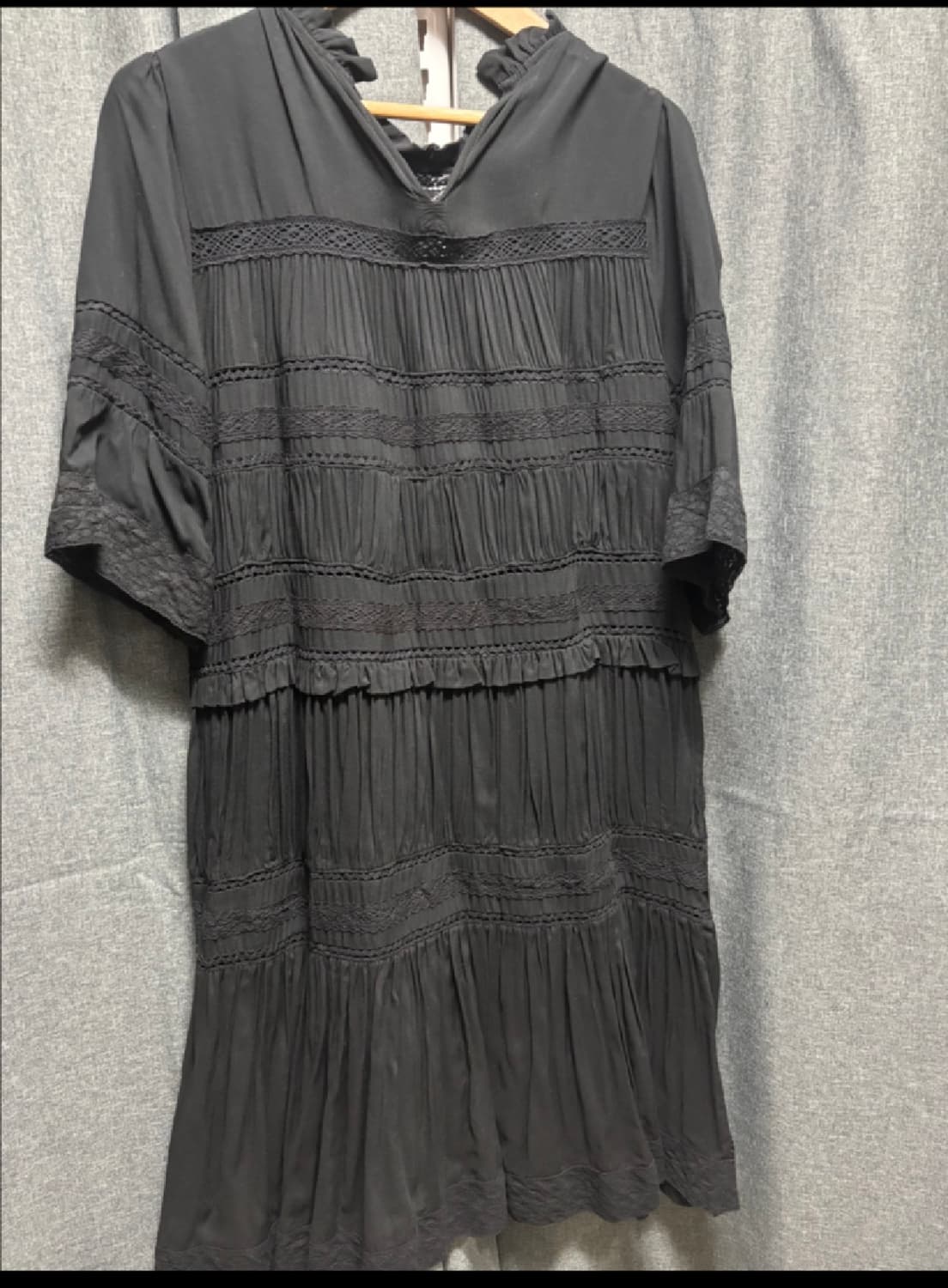 (새상품)제니 이자벨마랑원피스 st 블랙 원피스 미니 원피스 제니원피스 상품이미지4