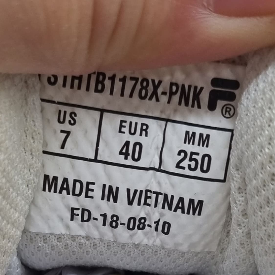 휠라 볼란테 운동화 250. 상품이미지6