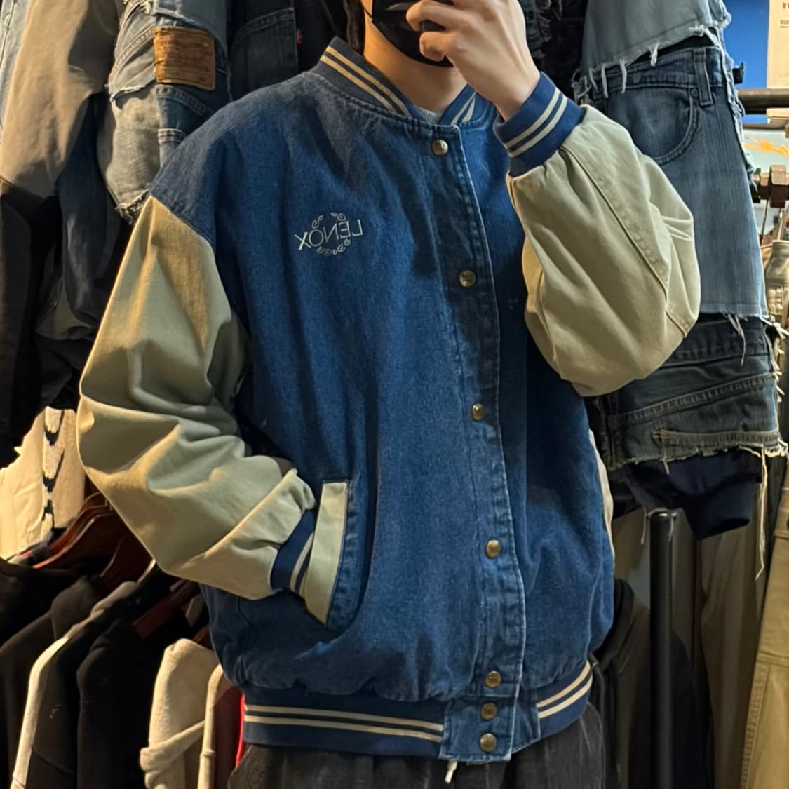 [NO.9] VTG 데님 바시티 자켓 상품이미지4
